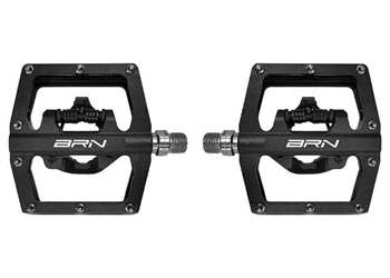 BRN Pedali Flat Dual-nero